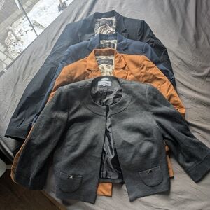 4 Blazer Bundle European Zara And Calvin Klein